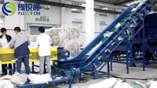 Popular LLDPE Film Washing Machine for Recycling Lld Ld HD PP BOPP Film with Rinsing Washing