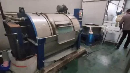 Industry Washer Equipment Textile Fabric Garment Denim Industrial Paddle Dyeing Washing Machine 100kg /200lbs